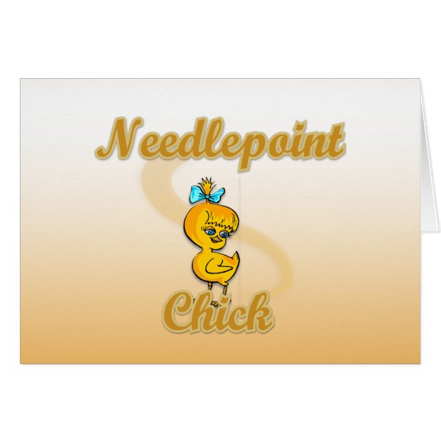 Needlepoint Chick (Vorderseite (Horizontal))