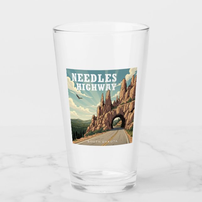 Needles Highway South Dakota Eagle Glas (Vorderseite)