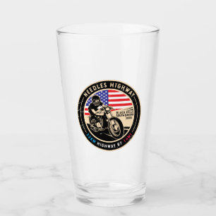 Needles Highway South Dakota Motorrad Glas