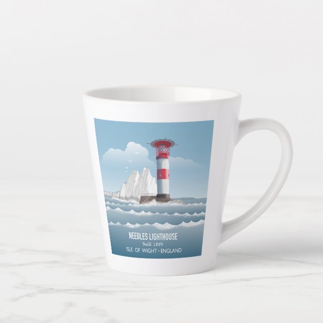 Needles Leuchtturm Milchtasse (Rechts)