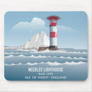 Needles Leuchtturm Mousepad