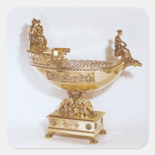 Nef, das Kaiserin Josephine De gehört Quadratischer Aufkleber