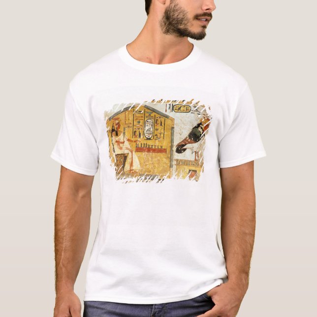 Nefertari, das senet spielt T-Shirt (Vorderseite)
