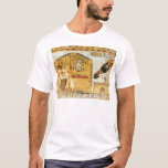 Nefertari, das senet spielt T-Shirt<br><div class="desc">Ägypter-19. Dynastie 's Nefertari,  das senet,  Detail eines Wandbilds vom Grab der Königin Nefertari,  neues Königreich gelegen am Tal des Queens,  Thebes,  Ägypten spielt.</div>