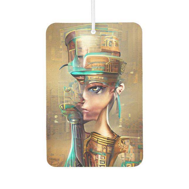 Nefertiti Autolufterfrischer (Vorderseite)