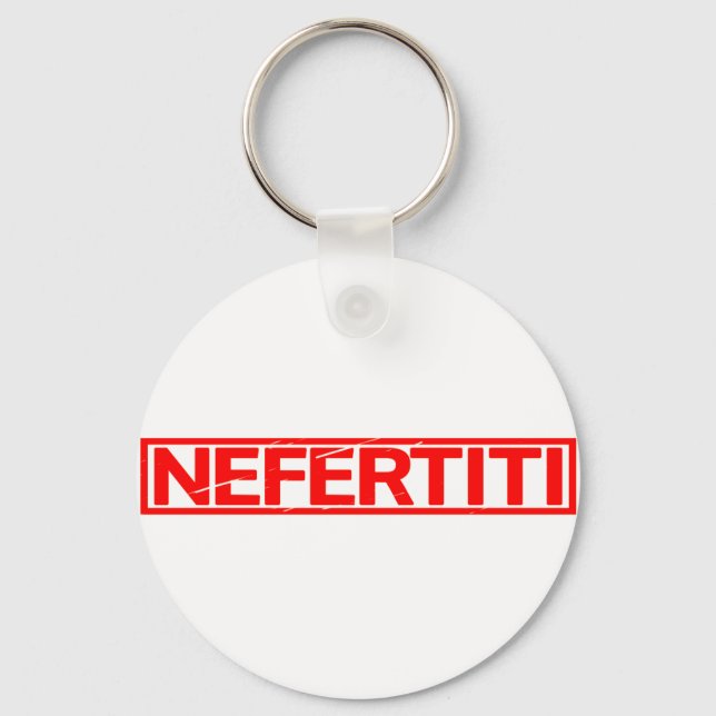 Nefertiti-Briefmarke Schlüsselanhänger (Vorderseite)