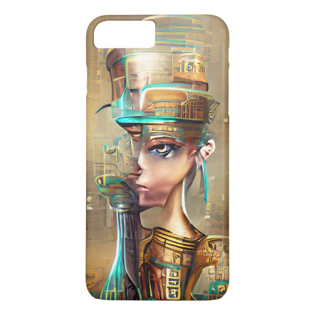 Nefertiti Case-Mate iPhone Hülle (Rückseite)