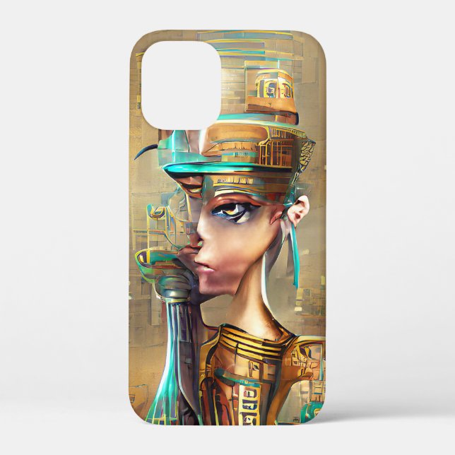 Nefertiti Case-Mate iPhone Hülle (Rückseite)