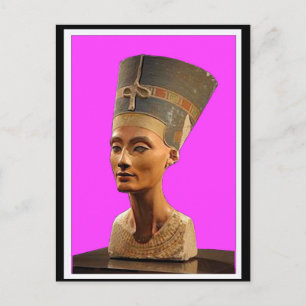 Nefertiti Die Ägyptische Königliche Ehefrau, Art P Postkarte