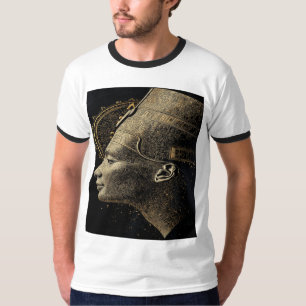 Nefertiti Moderne Silhouette Linienkunst T-Shirt