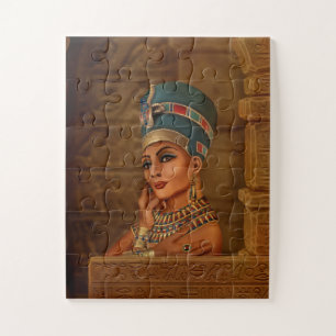 Nefertiti - Neferneferuaten die ägyptische König Puzzle