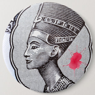 Nefertiti Pin Button