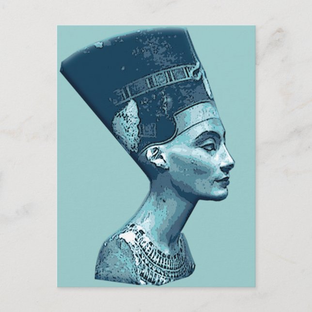 Nefertiti Postkarte (Vorderseite)