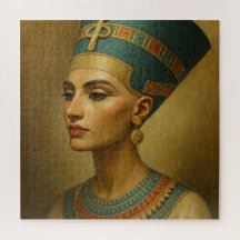 Nefertiti Puzzle - Ägyptische königliche Schönheit