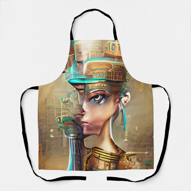 Nefertiti Schürze (Vorderseite)
