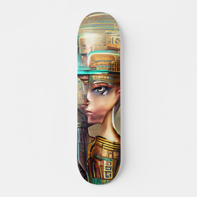 Nefertiti Skateboard (Vorne)
