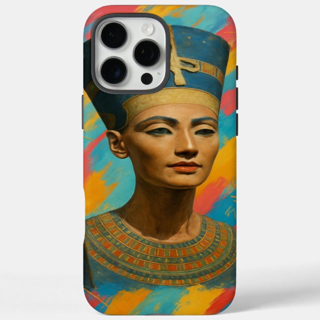 Nefertiti Spirit iPhone Case (Rückseite)