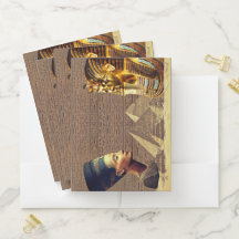 Nefertiti und Tutankhamun Antike Royalty