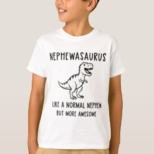 Neffe Dinosaurier T-Shirt Nephewasaurus T-Shirt