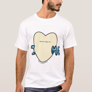 Negative ich Liebe mich bubbly Design T-Shirt