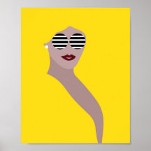 Negative Space Fashion Illustration