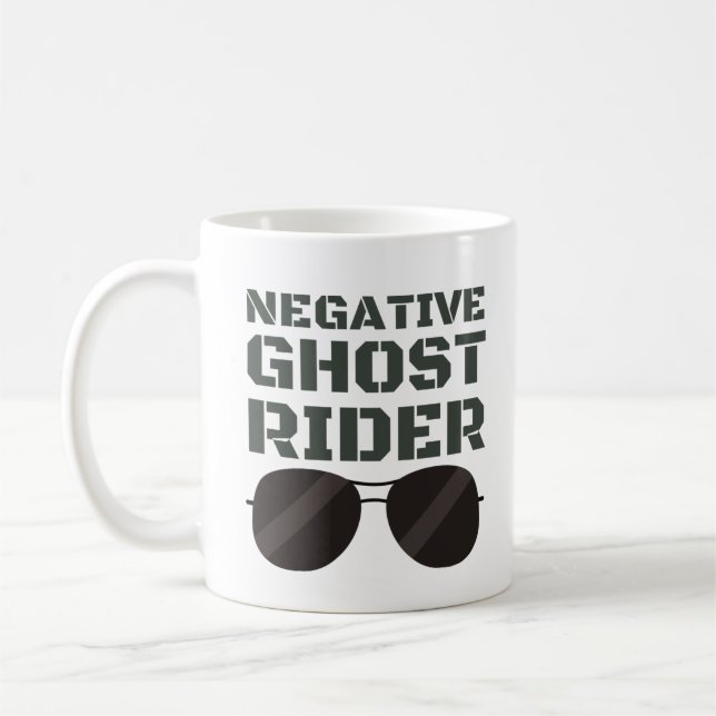 Negativer Ghost Rider Kaffeetasse (Links)
