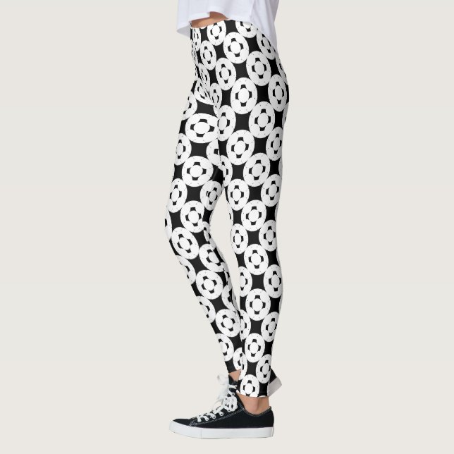Negatives Gamepad von Kenneth Yoncich Leggings (Links)