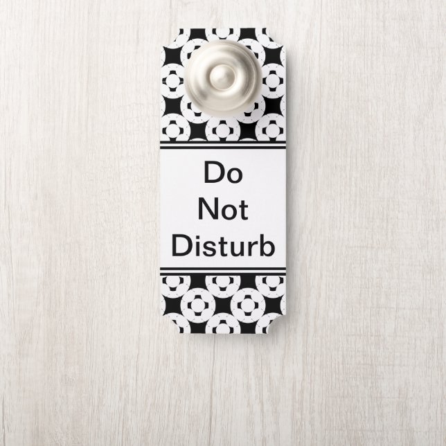 Negatives Gamepad von Kenneth Yoncich Türanhänger (Auf Knauf)