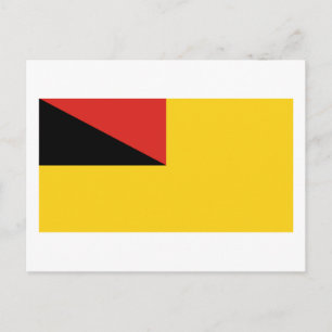 Negeri Sembilan-Flagge Postkarte