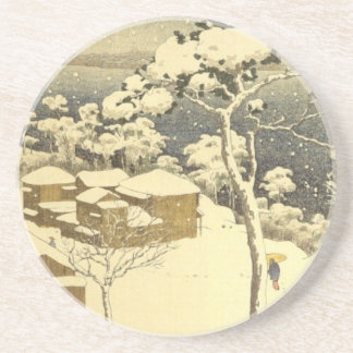 Negishi, Japan Sandstein Untersetzer
