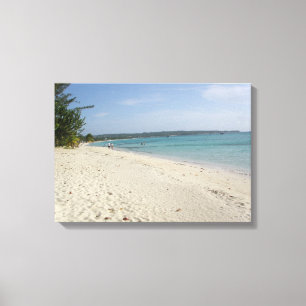 Negril, Jamaica Beach Canvas Print Leinwanddruck