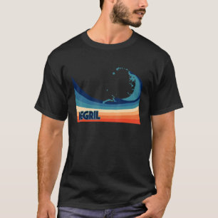 Negril Jamaica Retro Surf Sailing Vacat T-Shirt