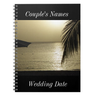 Negril Jamaica Wedding Guestbook Notizblock