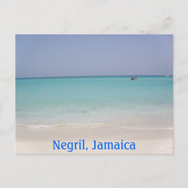 Negril, Jamaika Postcard Postkarte (Vorderseite)