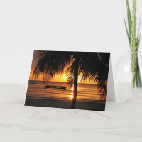 Negril, Jamaika-Sonnenuntergang