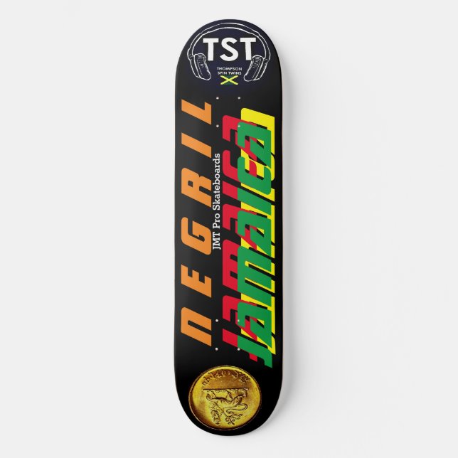 NEGRIL JMT 8 1/2" Skateboarddecke Skateboard (Vorderseite)