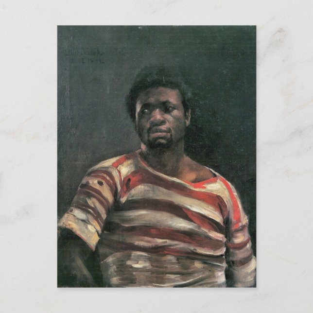 Negro Othello von Lovis Corinth Postkarte (Vorderseite)