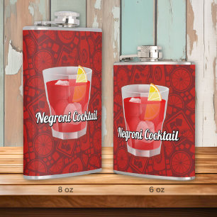 Negroni-Cocktail Flachmann