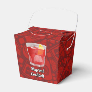 Negroni-Cocktail Geschenkschachtel