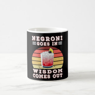 Negroni kommt aus Weisheit Kaffeetasse