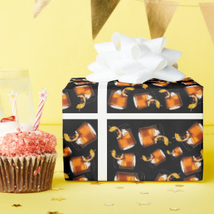 Negroni-Muster Geschenkpapier