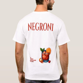 Negroni T-Shirt – Bold Italian Aperitif