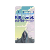 Nehmen Sie am Poster der Luftwaffe teil.