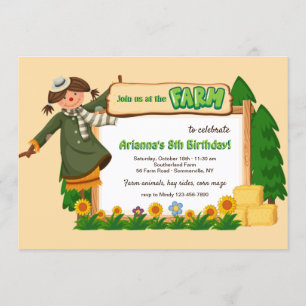 Nehmen Sie an der Einladung zum Bauernhof teil