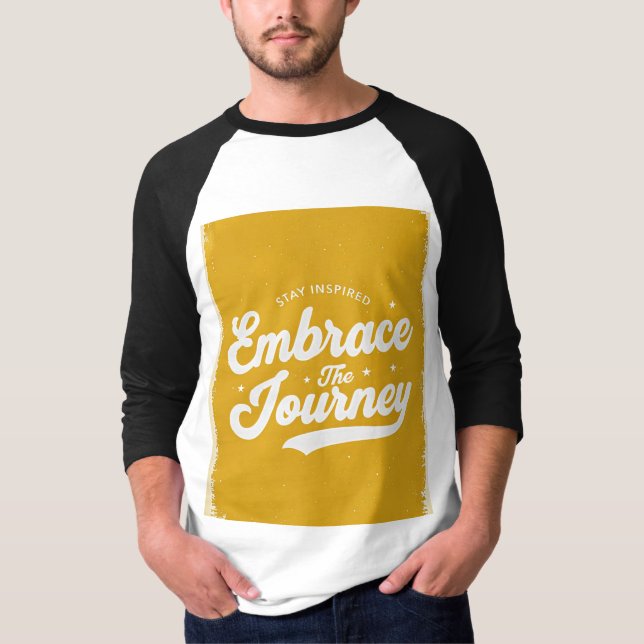Nehmen Sie an einer Inspirierend Reise der Selbste T-Shirt (Vorderseite)