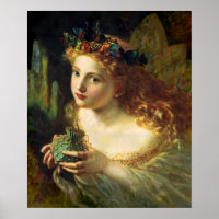 Nehmen Sie das Gesicht der Frau, der Fairy Schmett
