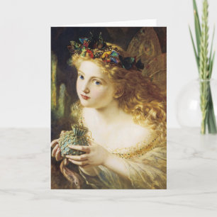 Nehmen Sie das Gesicht der Frau Karte