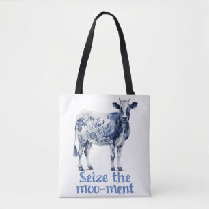 "Nehmen Sie das Moo-ment"-Monogramm