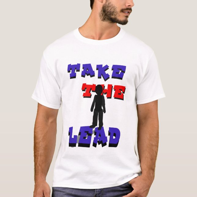 Nehmen Sie den Führungc$plus-size-T - Shirt (Vorderseite)