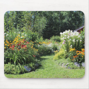 Nehmen Sie den Hütten-Garten-Weg! Mousepad